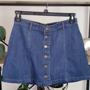 NWT Aeropostale Jean Skirt